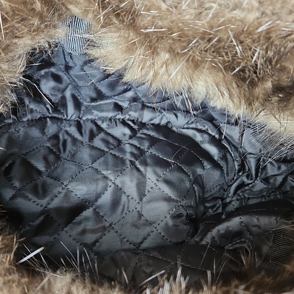 Vintage real fur russian style ushanka trapper hat - Picture 13 of 13